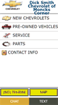 Mobile Screenshot of chevrolet.dicksmith.com